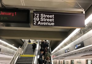 Second Avenue Subway New York City