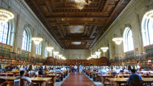 New York Public Library interior