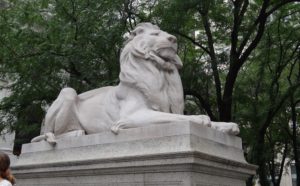 New York Public Library Lions