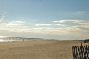 Smith Point County Park beach after restoration
