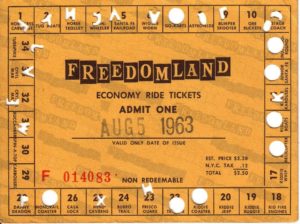 Freedomland U.S.A Ticket Freedomland U.S.A. Ticket