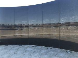 TWA Flight 800 Memorial overlooking the Atlantic Ocean