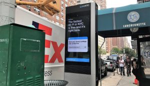 Free NYC Wi-Fi LinkNYC hub