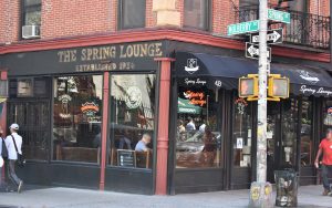 Little Italy street scene in Manhattan