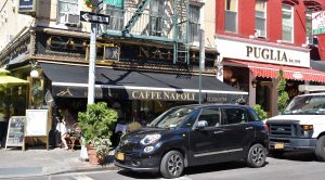 Little Italy restaurants and storefronts