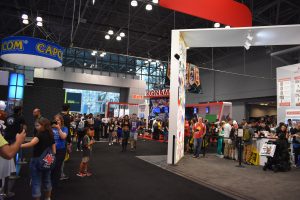 NYCC Comic Con show floor