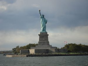 Statue of Liberty during the 2018 government shutdown