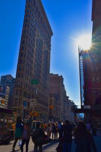 Flatiron Building from Fifth Avenue
