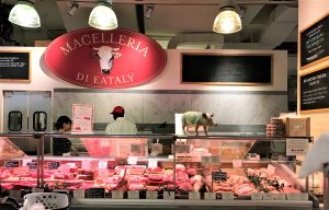 Macelleria counter at New York Eataly