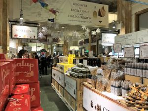 Baked goods section at New York Eataly