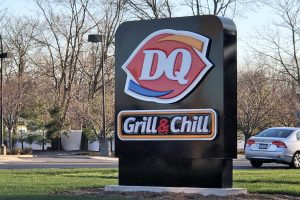 Dairy Queen Grill and Chill sign in Commack New York