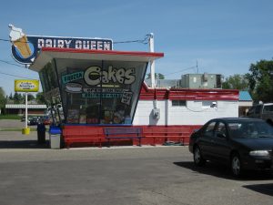 Old fashioned Dairy Queen in Minneapolis