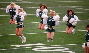New York Jets cheerleaders at MetLife Stadium