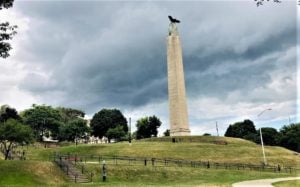 Macdonough Monument in Plattsburgh, New York