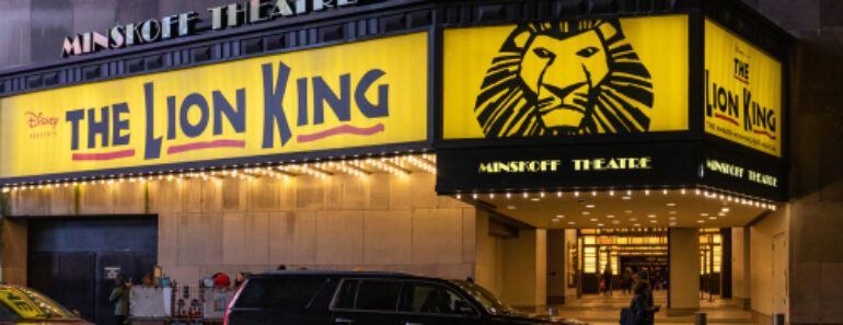 History Of The Minskoff Theatre On Broadway
