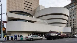 Solomon R. Guggenheim Museum on Fifth Avenue in New York City
