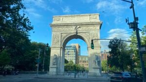 Washington Square Park Entrance