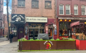 Cafe Wha? on MacDougal Street in Greenwich Village, New York City