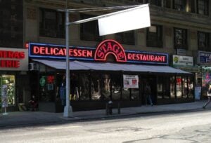 Historic classic New York City restaurant dining scene