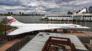 British Airways Concorde at JFK Airport in New York City