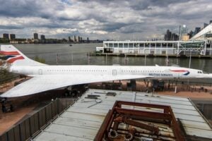 British Airways Concorde at JFK Airport in New York City