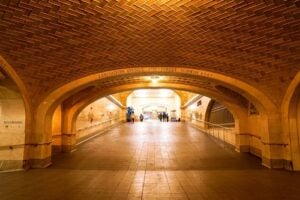 Whispering Gallery beneath the Guastavino tile arches at Grand Central Terminal