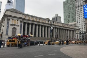 James A. Farley Building and Post Office on Eighth Avenue in New York City