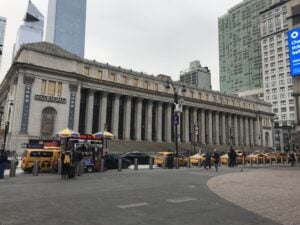 James A. Farley Building and Post Office on Eighth Avenue in New York City