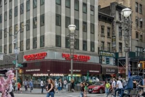 New York City Diamond District on West 47th Street in Midtown Manhattan