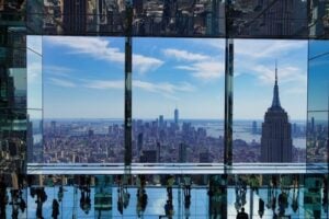 Levitation glass skyboxes at SUMMIT One Vanderbilt in New York City