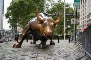 Raging Bull Statue NYC 