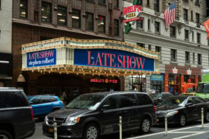 Ed Sullivan Theater in Midtown Manhattan, home of the Late Show in New York City