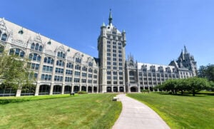 SUNY System Administration Building in downtown Albany, New York