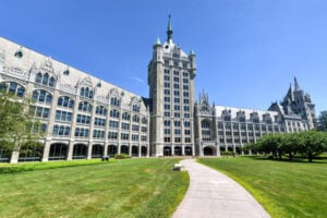 SUNY System Administration Building in downtown Albany, New York
